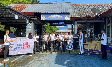 Perkuat Kebersamaan, Rutan Blora Gelar Fun Bike Peringatan HBP ke-62